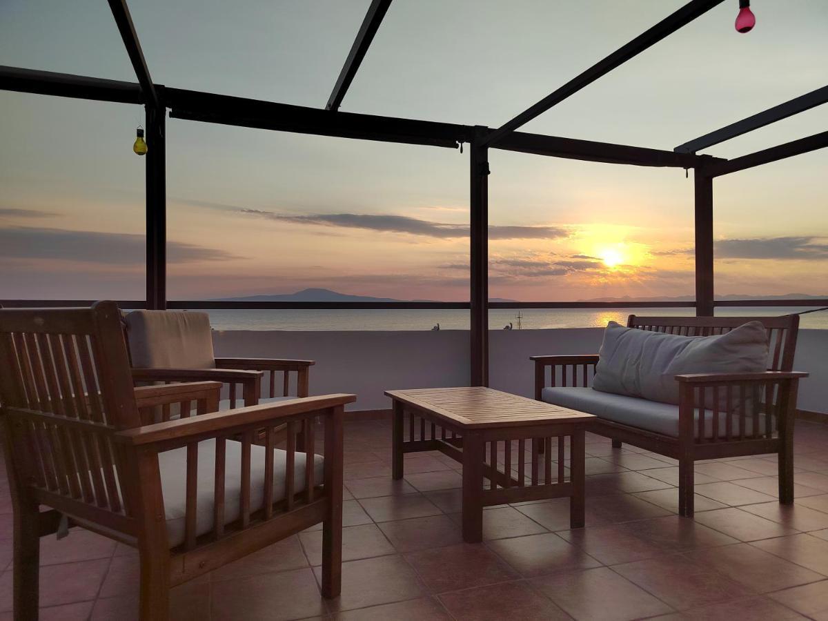 Apartmán Marvel Sea View 1 Akrogiali Exteriér fotografie