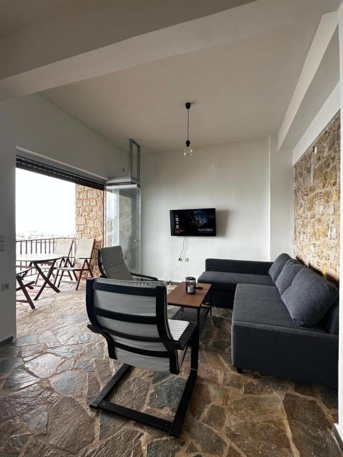 Apartmán Marvel Sea View 1 Akrogiali Exteriér fotografie